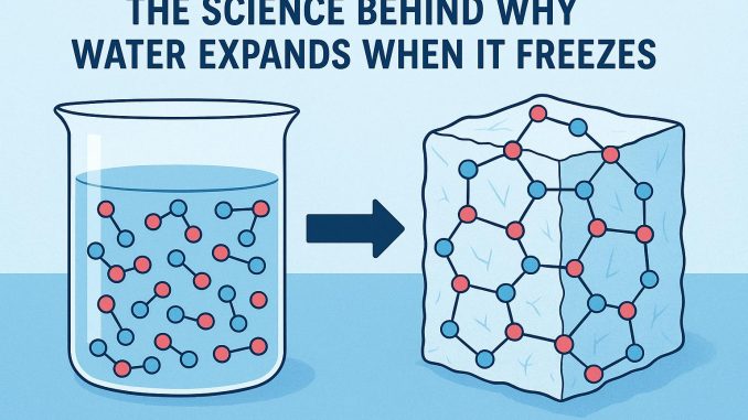 The Science Behind Why Water Expands When It Freezes The Science Behind Why Water Expands When It Freezes