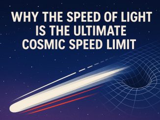 Why the Speed of Light is the Ultimate Cosmic Speed Limit