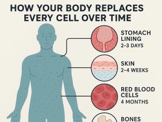 How Your Body Replaces Every Cell Over Time