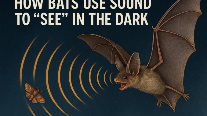 How Bats Use Sound to “See” in the Dark